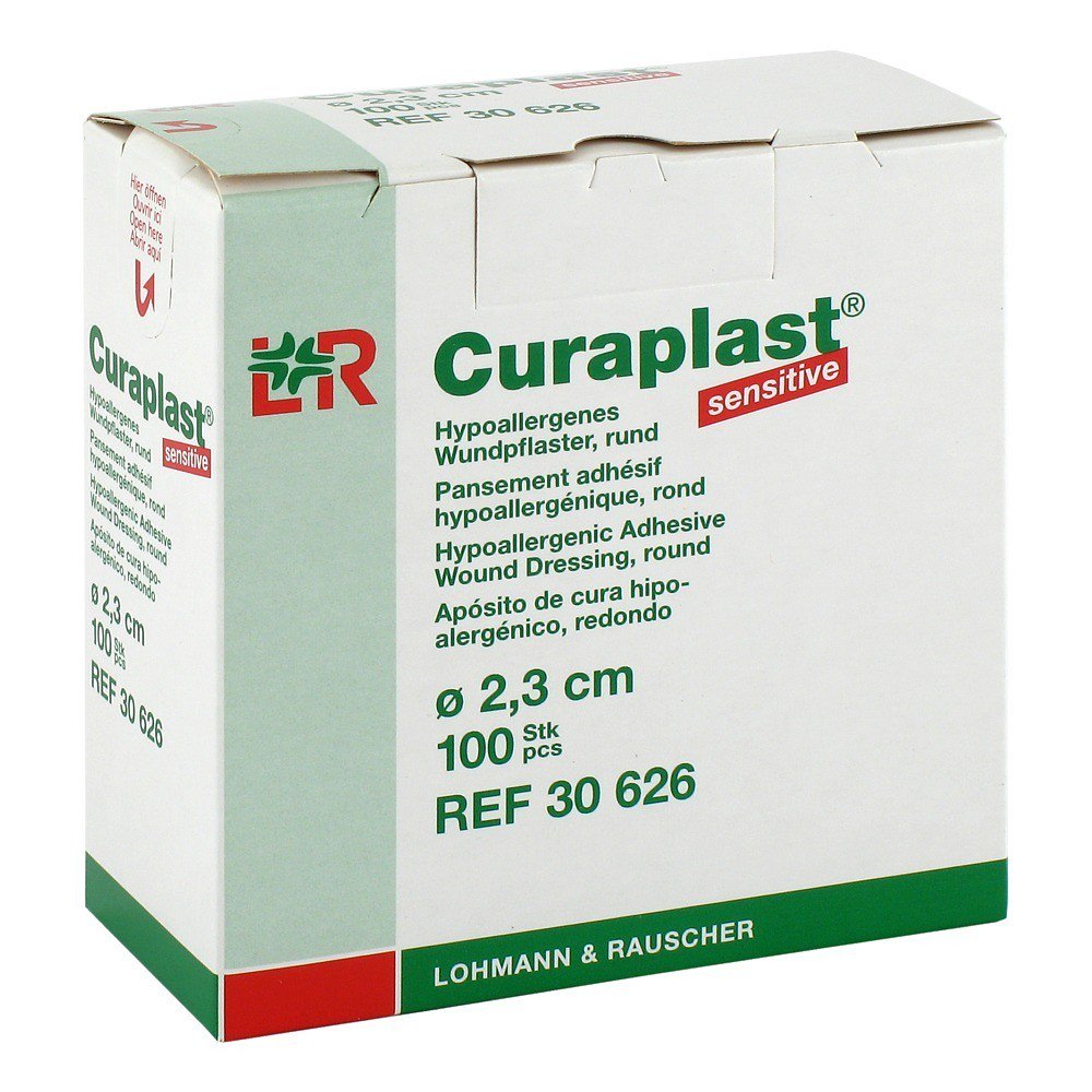 Curaplast Strips sensitiv rund 2,3 cm