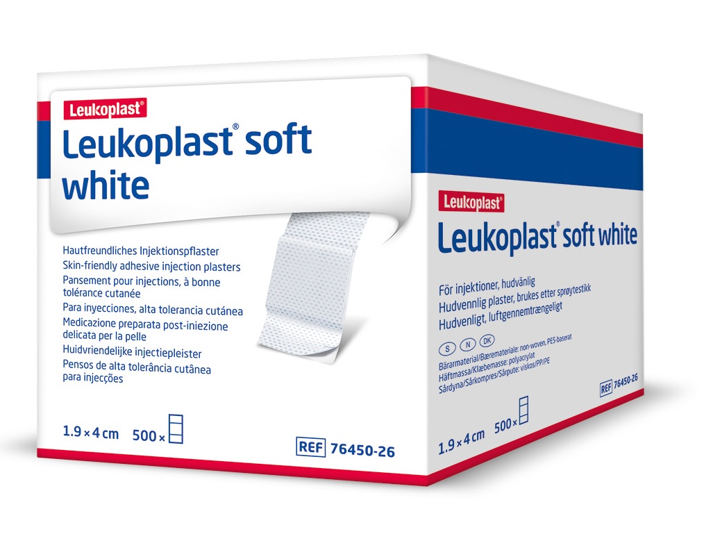 Leukoplast® soft white Injektionspflaster