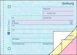 Quittungsblock - DIN A6 quer, selbstdurchschreibend