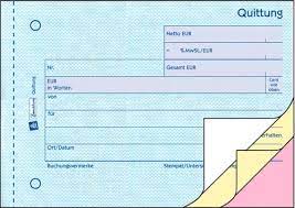 Quittungsblock - DIN A6 quer, selbstdurchschreibend